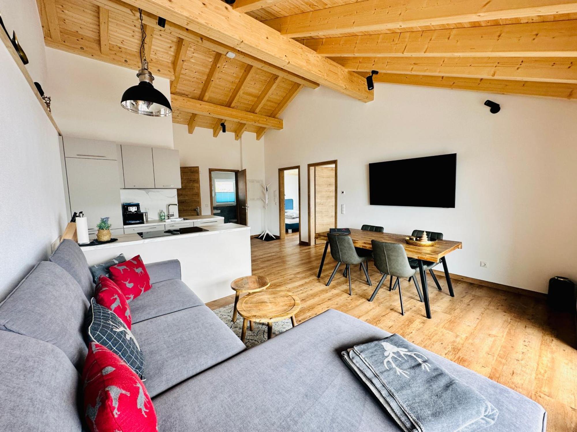 Berg Fux - Ferienwohnung Alfred Der Bueffel ซอนโทเฟิน ภายนอก รูปภาพ