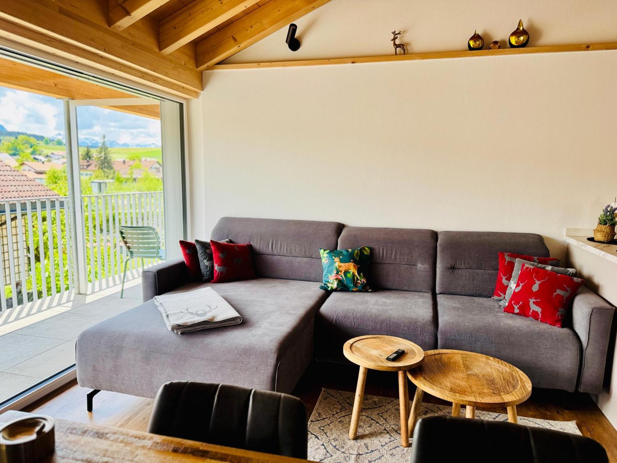 Berg Fux - Ferienwohnung Alfred Der Bueffel ซอนโทเฟิน ภายนอก รูปภาพ